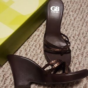 Gianni Bini women's sandal wedges